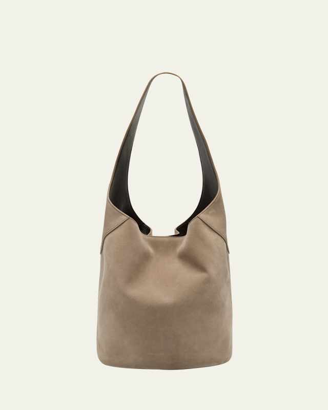 Monili Suede Shoulder Bag